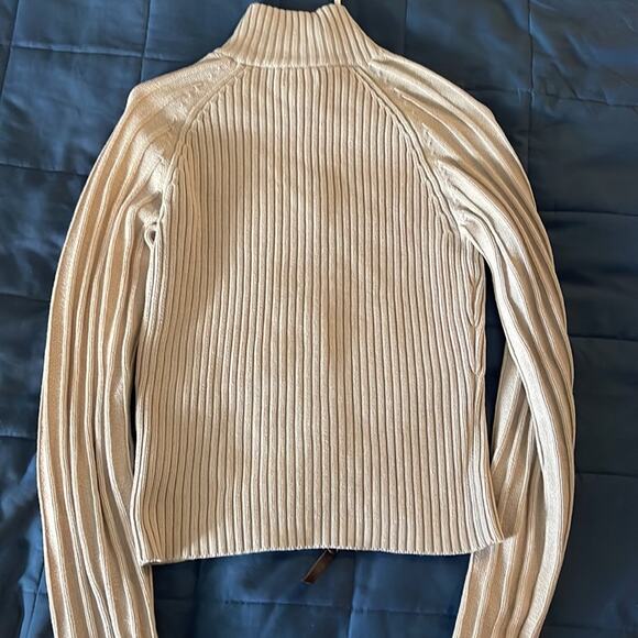 Guess Jeans Tan Ribbed Sweater - Picture 3 of 8